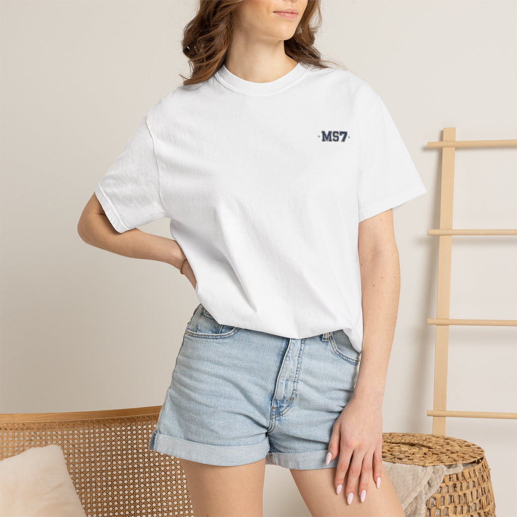 Moonshot Club “MS7” Garment-Dyed Tee — DROP 001