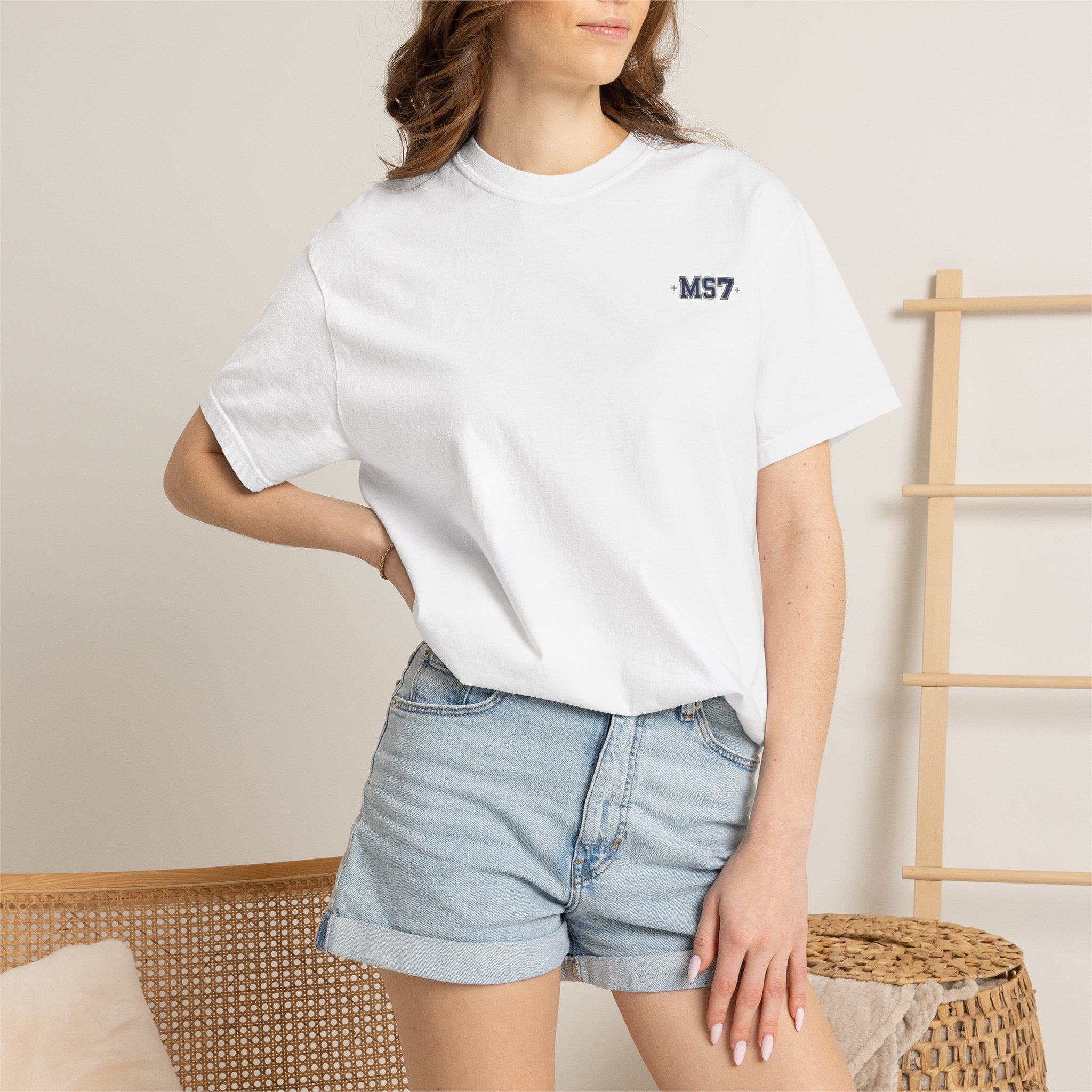 Moonshot Club “MS7” Garment-Dyed Tee — DROP 001