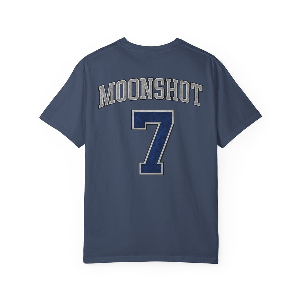 Moonshot Club “MS7” Garment-Dyed Tee — DROP 001