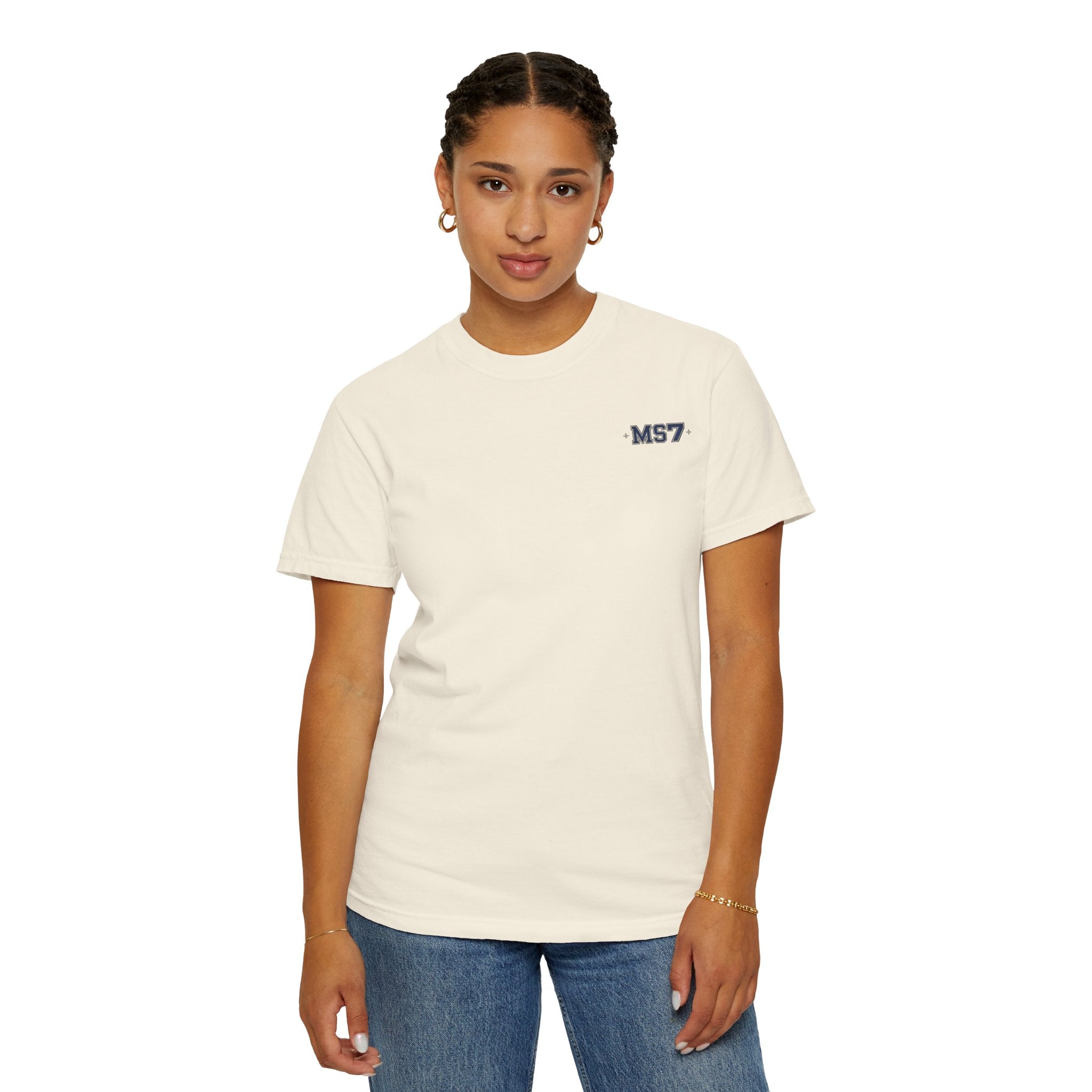 Moonshot Club “MS7” Garment-Dyed Tee — DROP 001