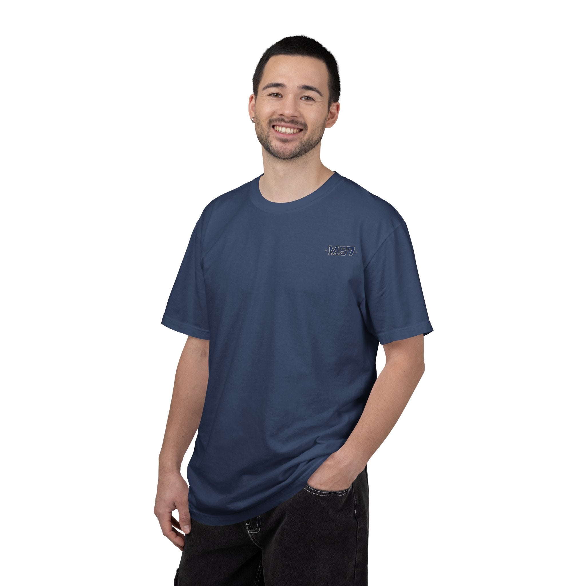 Moonshot Club “MS7” Garment-Dyed Tee — DROP 001