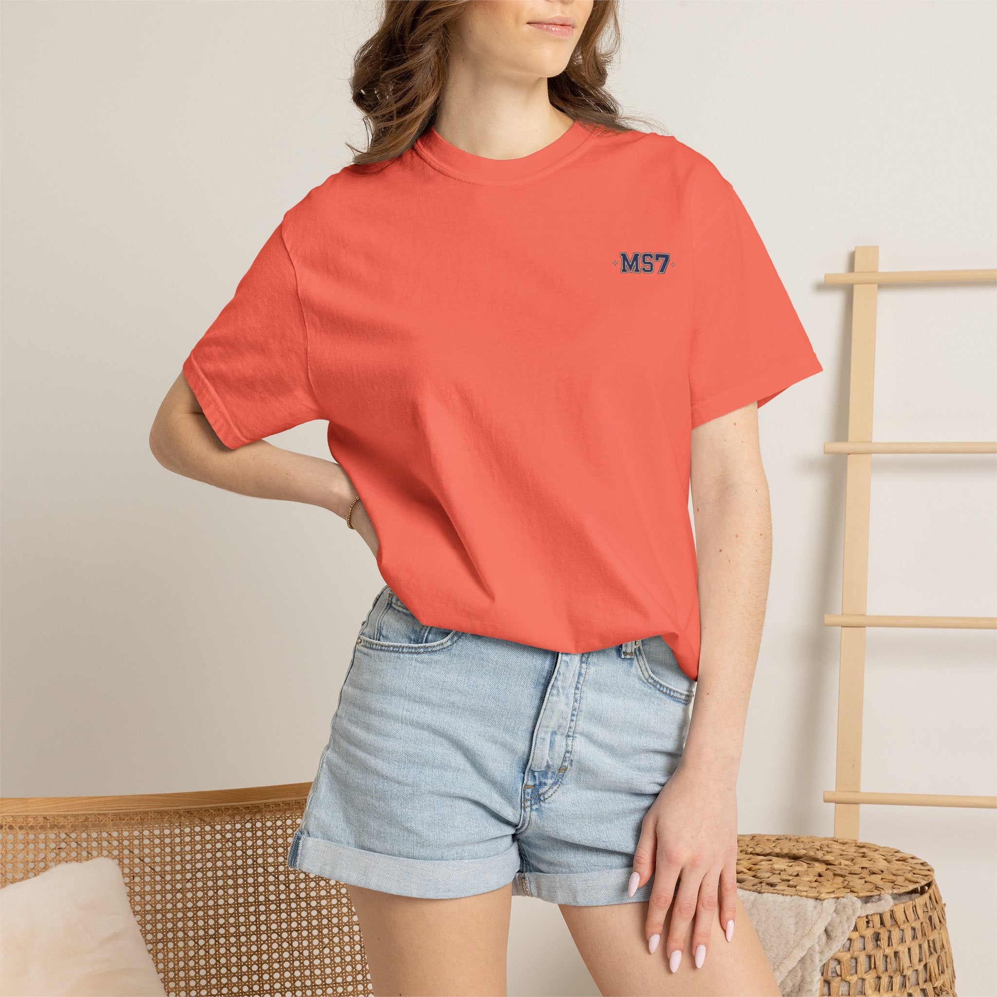 Moonshot Club “MS7” Garment-Dyed Tee — DROP 001