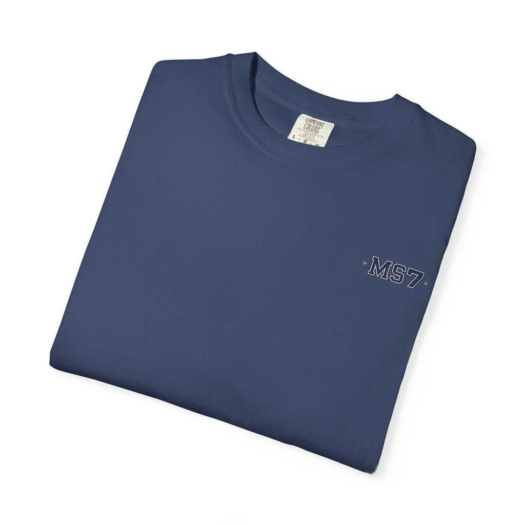 Moonshot Club “MS7” Garment-Dyed Tee — DROP 001