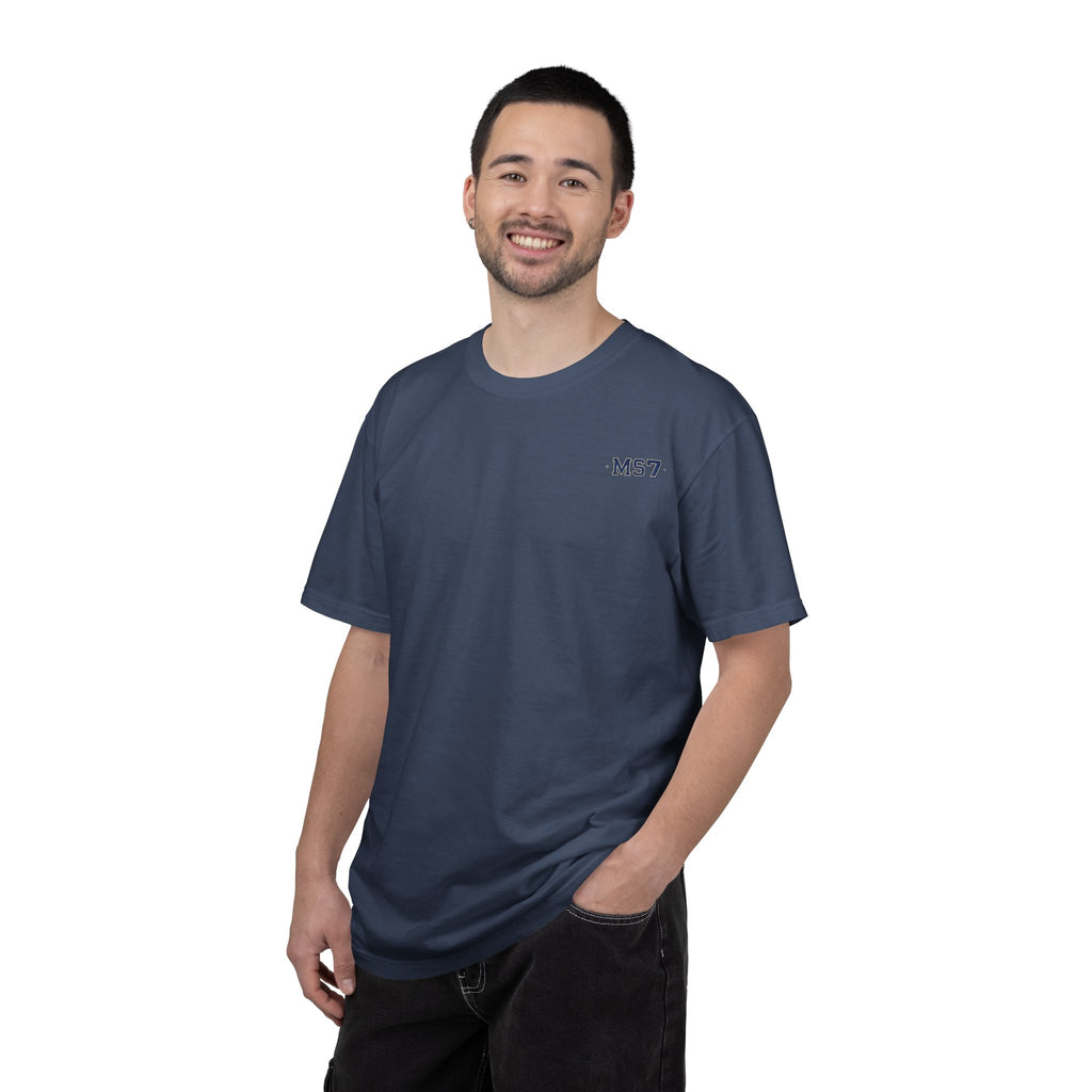 Moonshot Club “MS7” Garment-Dyed Tee — DROP 001