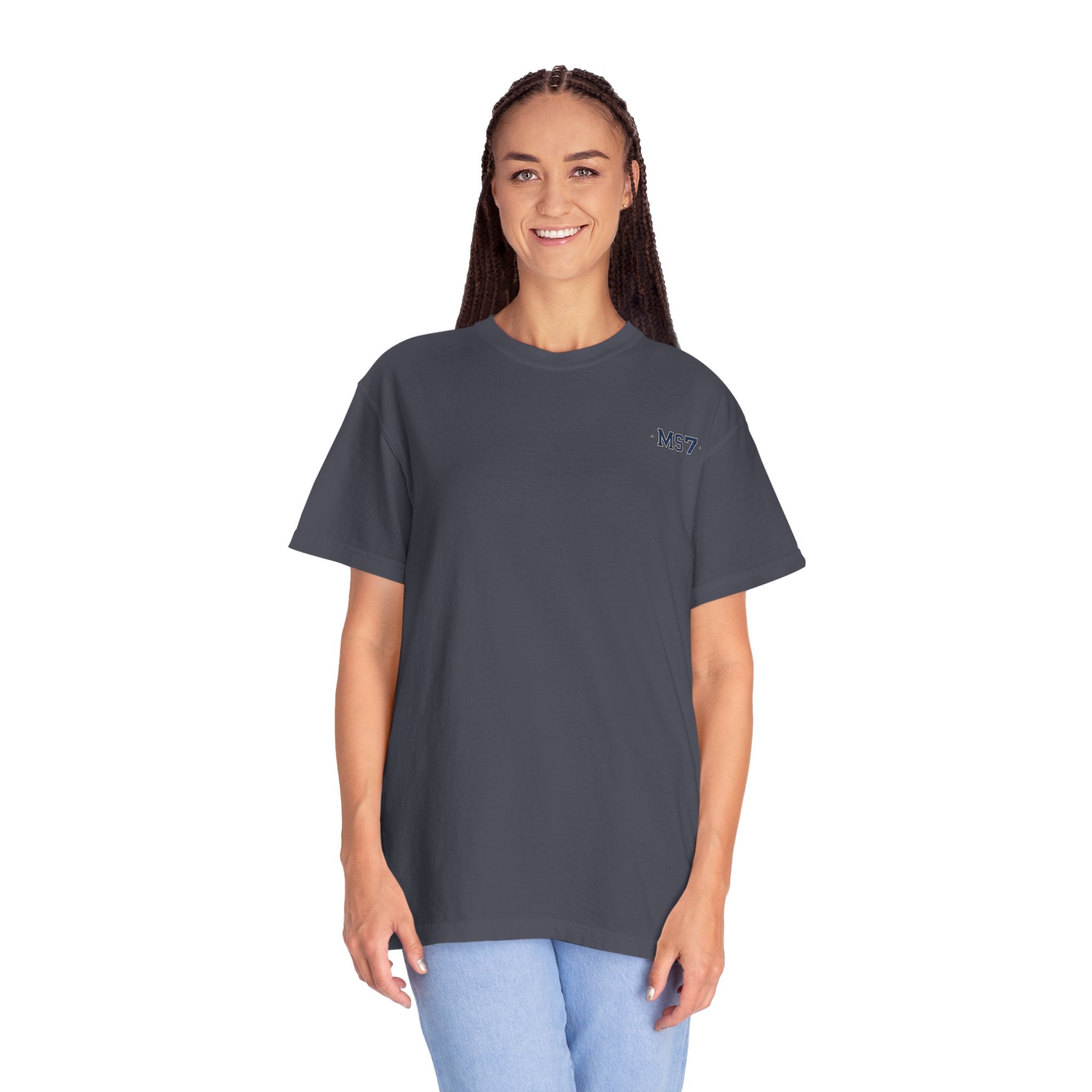 Moonshot Club “MS7” Garment-Dyed Tee — DROP 001