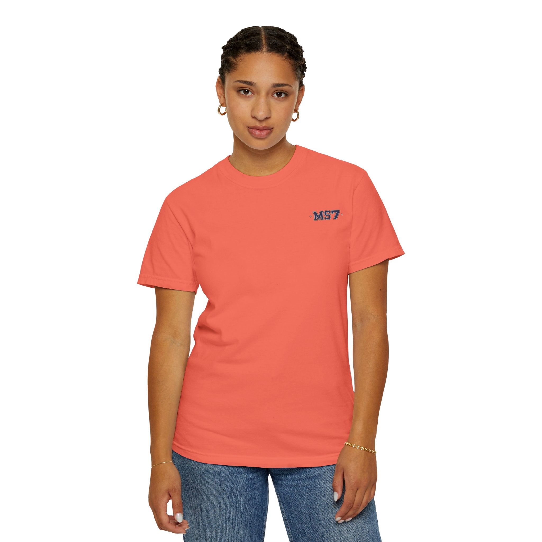 Moonshot Club “MS7” Garment-Dyed Tee — DROP 001