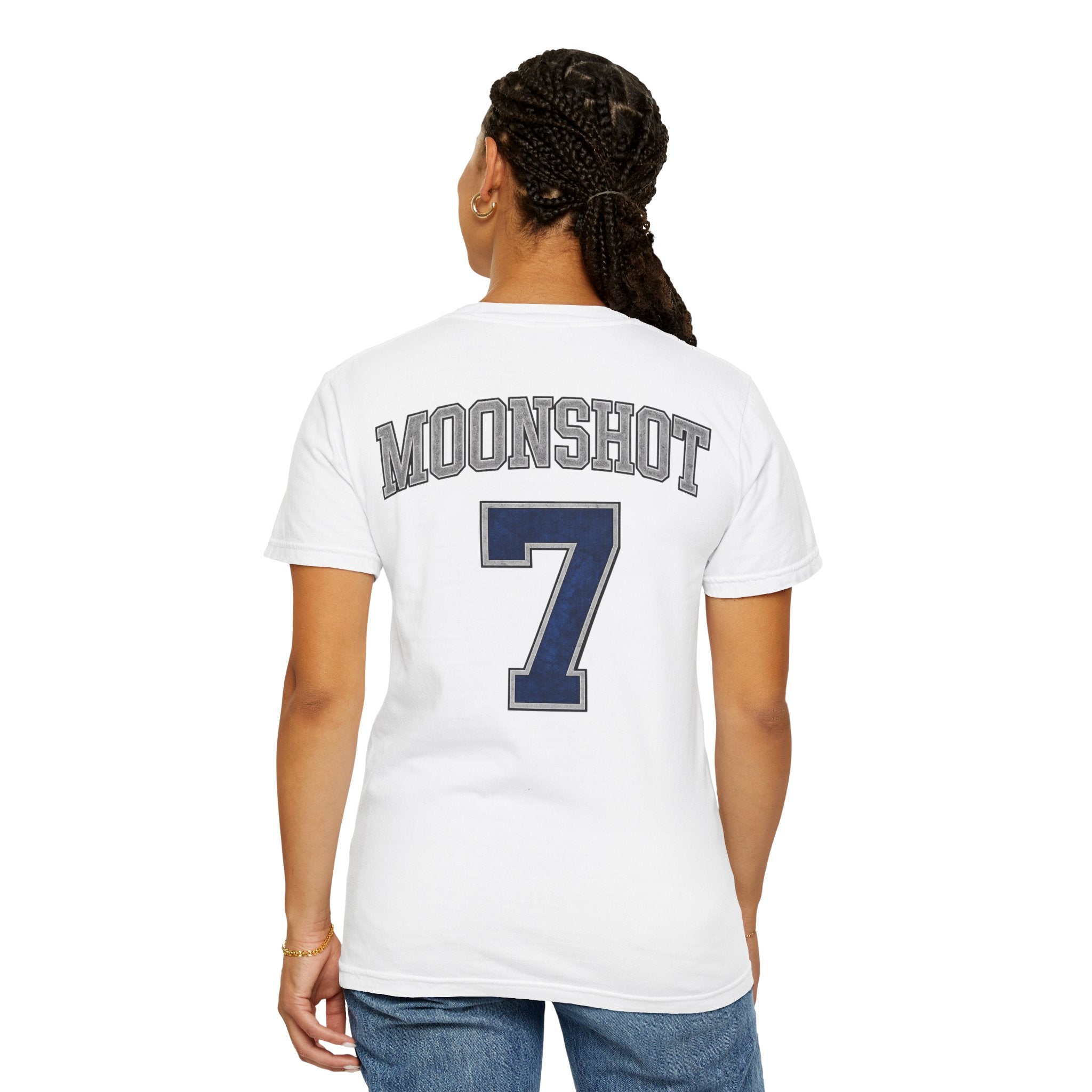 Moonshot Club “MS7” Garment-Dyed Tee — DROP 001