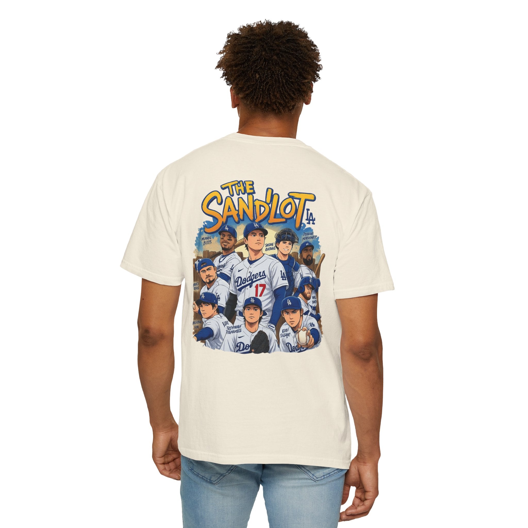 Moonshot Anime "LA Sandlot" Baseball Tee