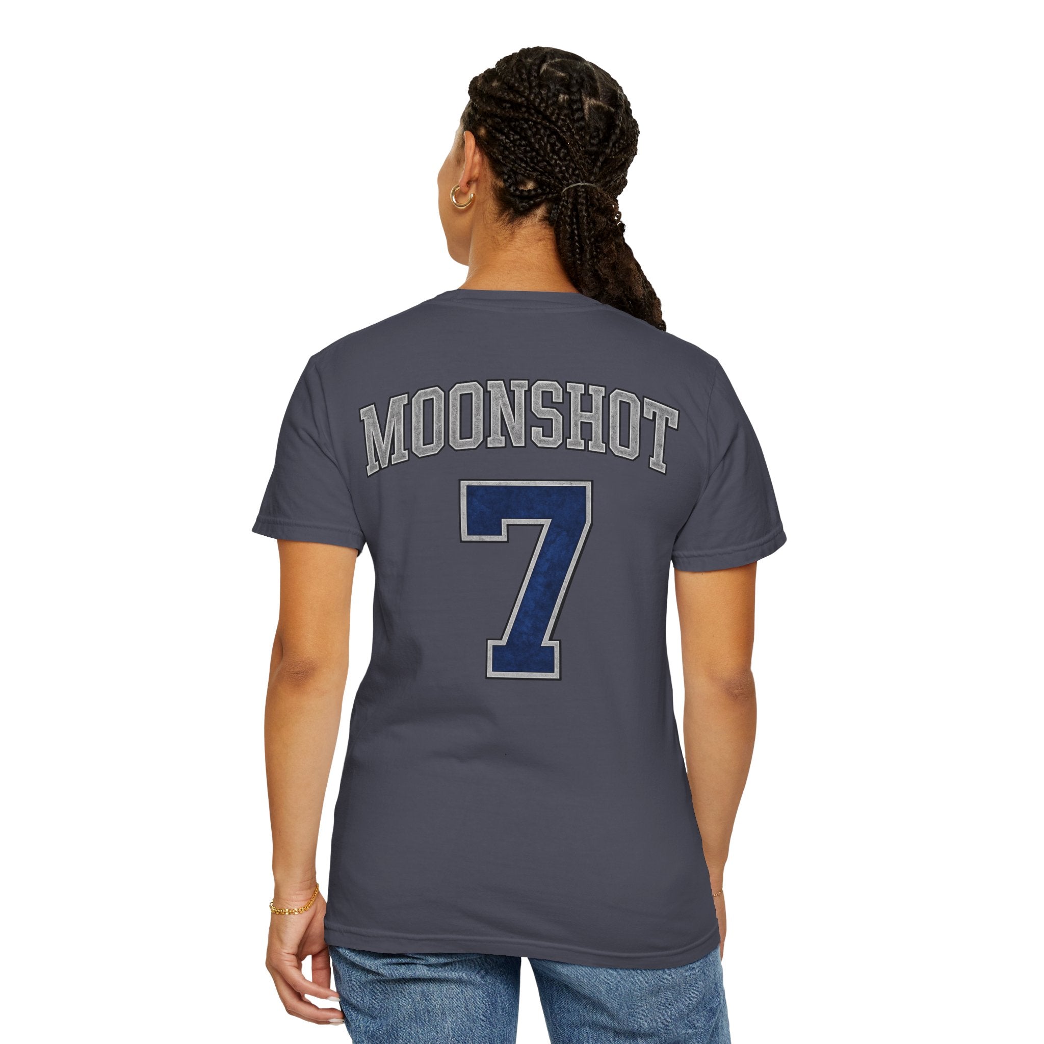 Moonshot Club “MS7” Garment-Dyed Tee — DROP 001