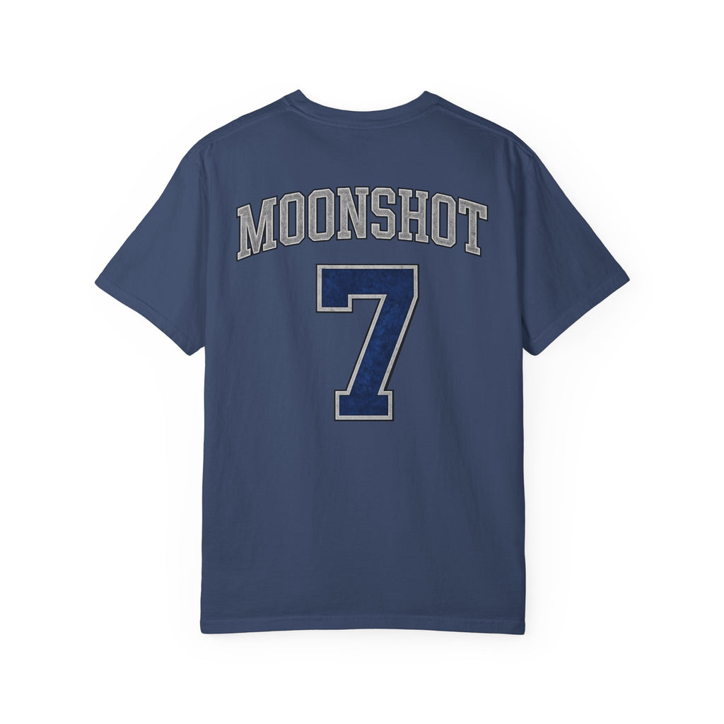 Moonshot Club “MS7” Garment-Dyed Tee — DROP 001