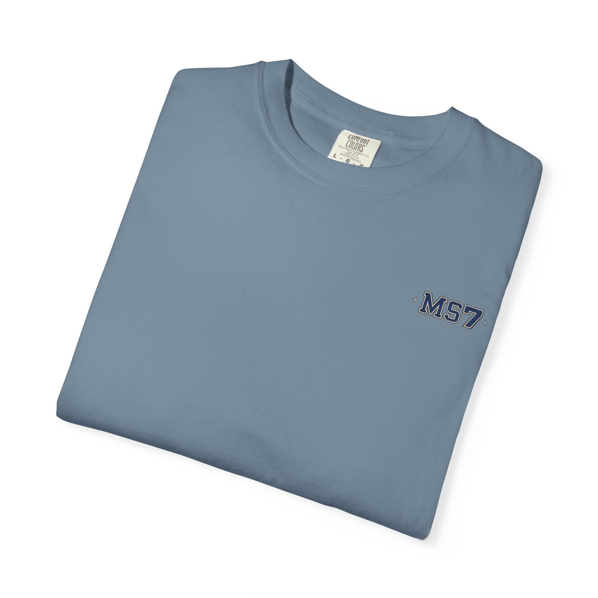 Moonshot Club “MS7” Garment-Dyed Tee — DROP 001