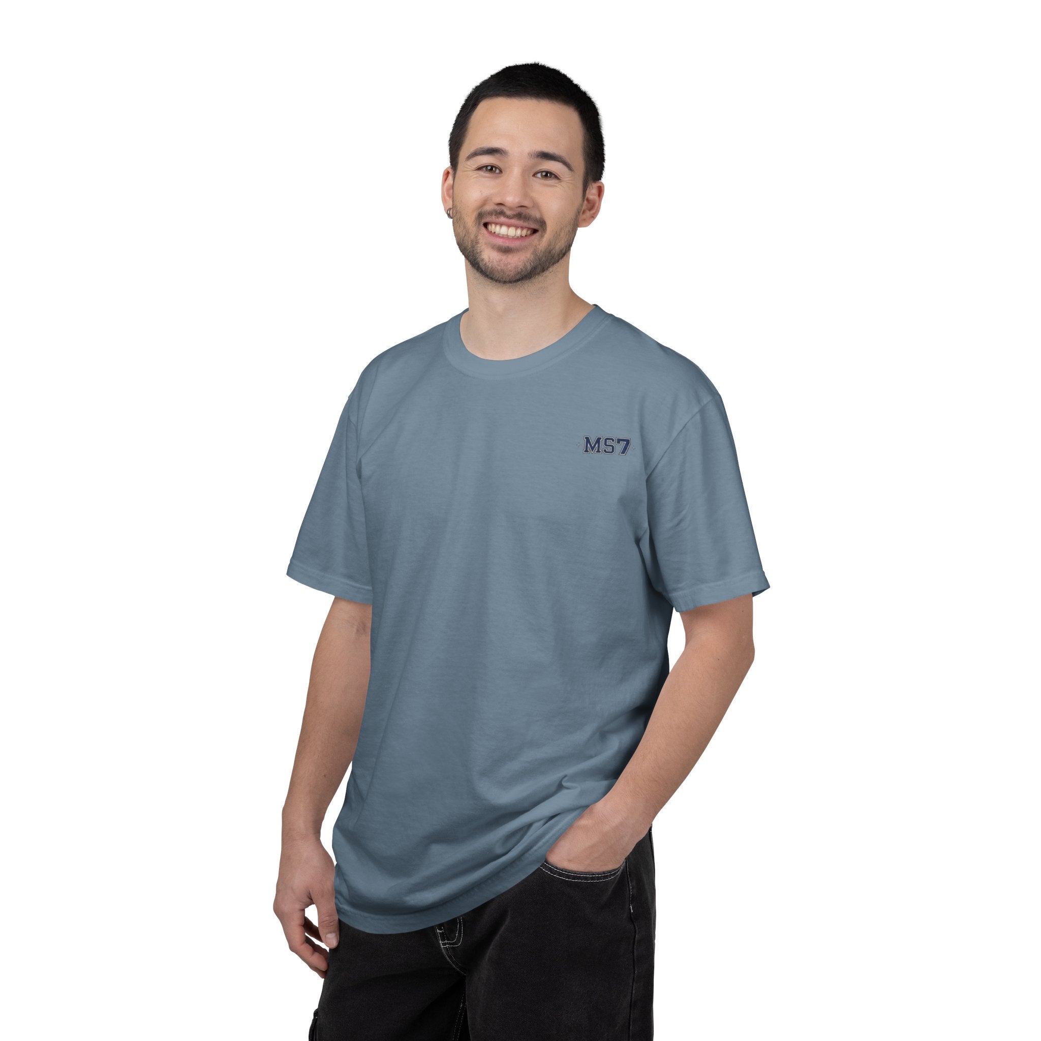 Moonshot Club “MS7” Garment-Dyed Tee — DROP 001