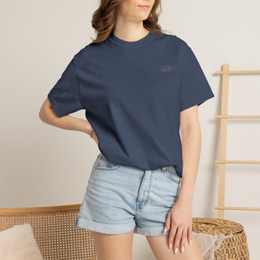 Moonshot Club “MS7” Garment-Dyed Tee — DROP 001