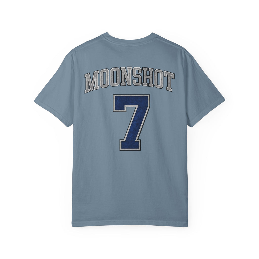 Moonshot Club “MS7” Garment-Dyed Tee — DROP 001