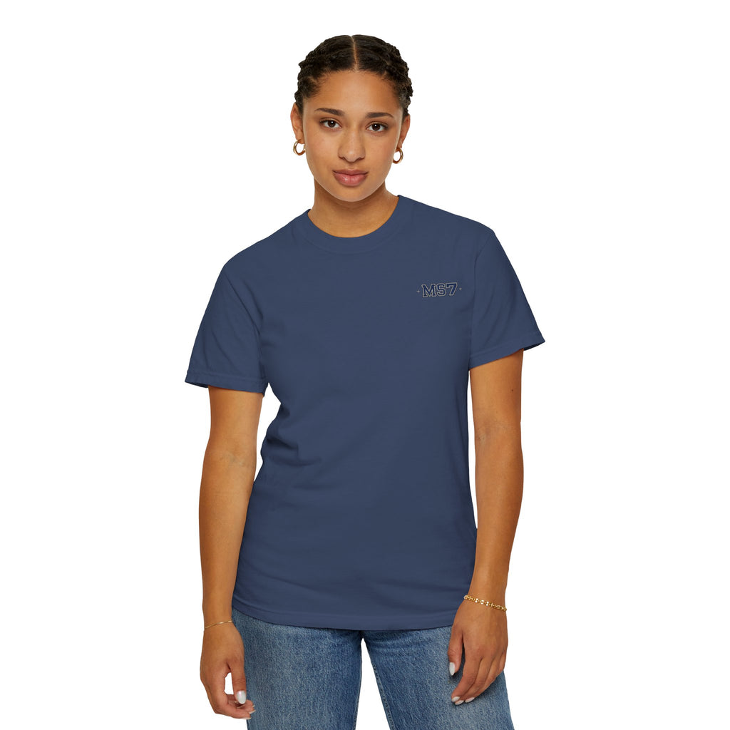 Moonshot Club “MS7” Garment-Dyed Tee — DROP 001