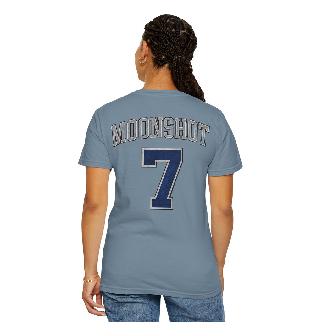 Moonshot Club “MS7” Garment-Dyed Tee — DROP 001