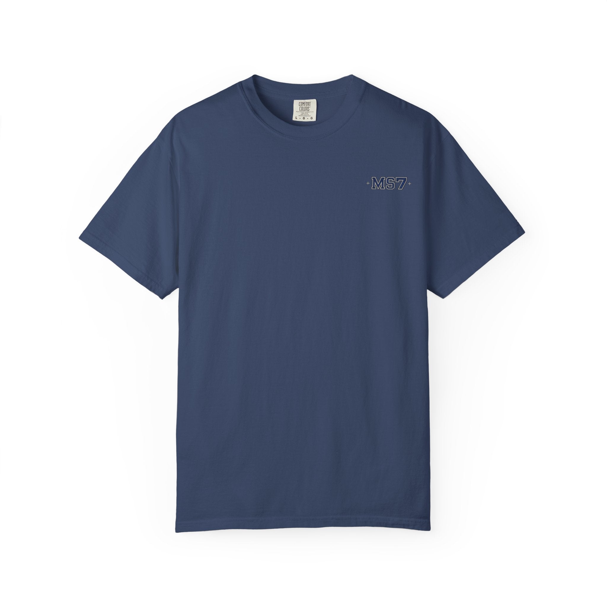 Moonshot Club “MS7” Garment-Dyed Tee — DROP 001