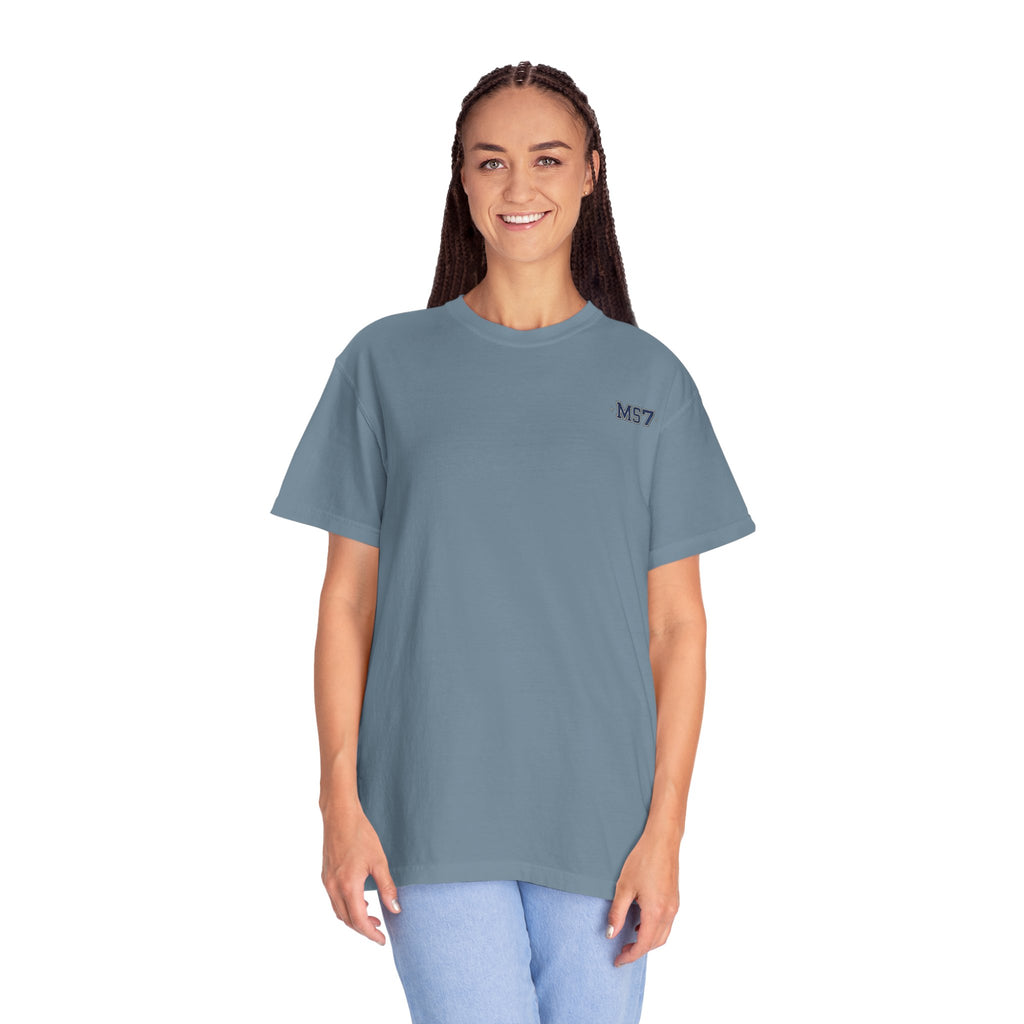Moonshot Club “MS7” Garment-Dyed Tee — DROP 001
