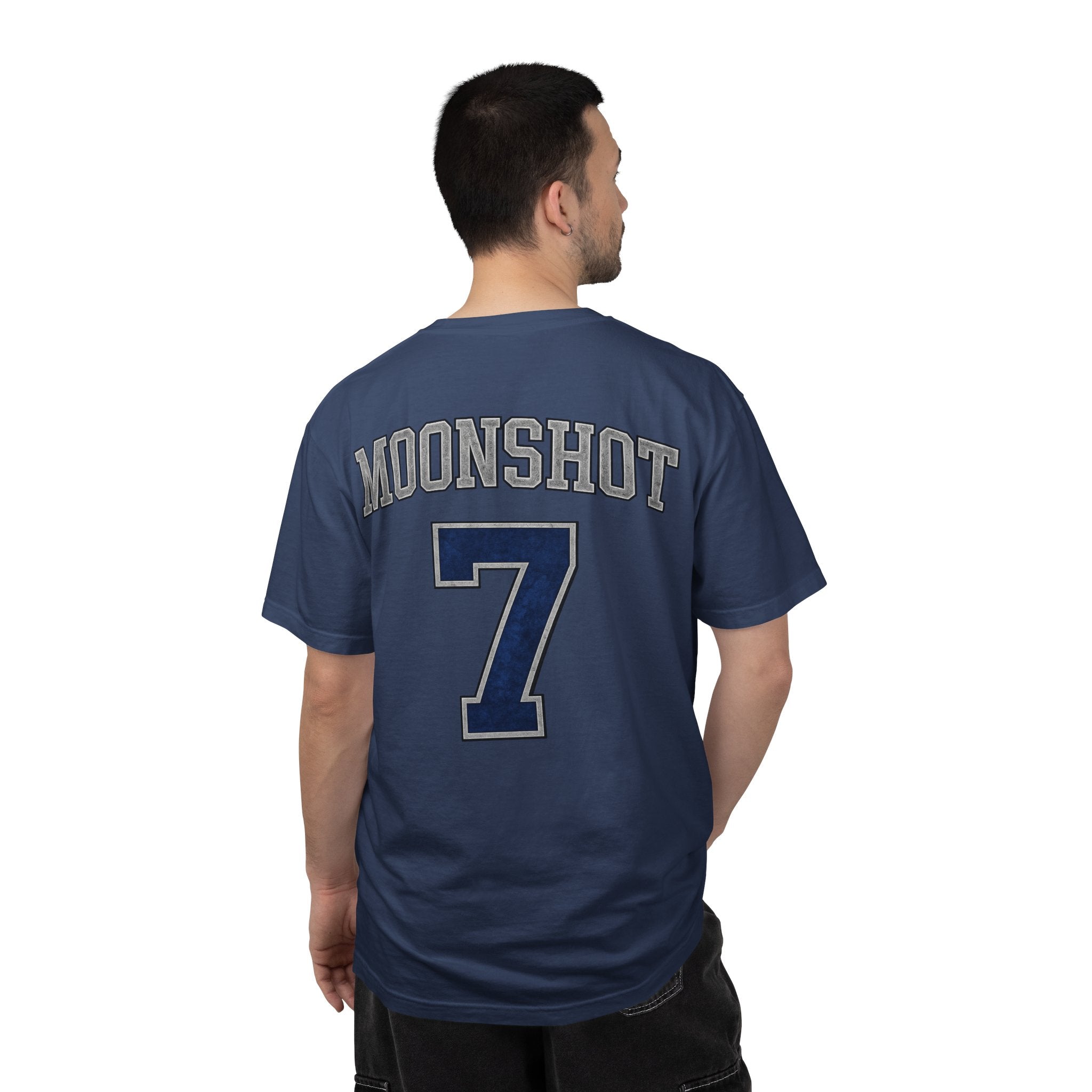 Moonshot Club “MS7” Garment-Dyed Tee — DROP 001