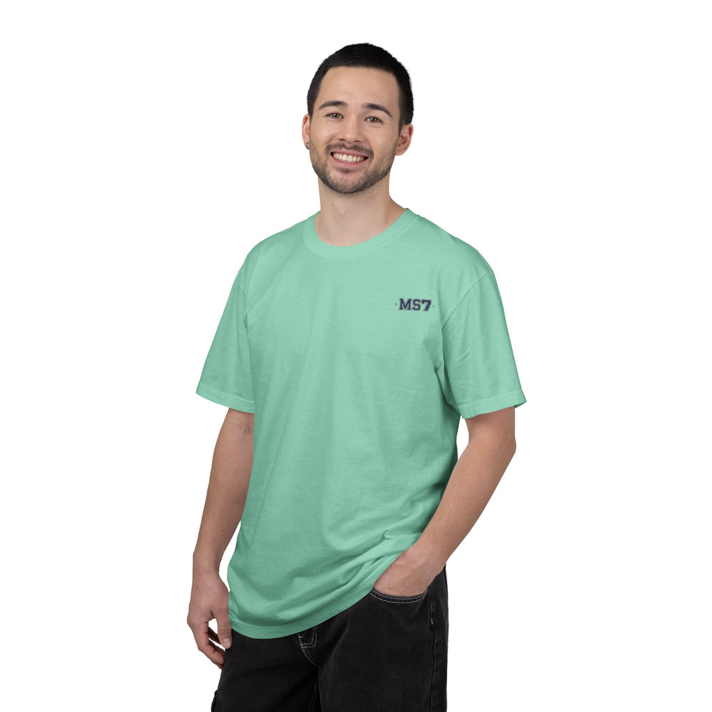 Moonshot Club “MS7” Garment-Dyed Tee — DROP 001