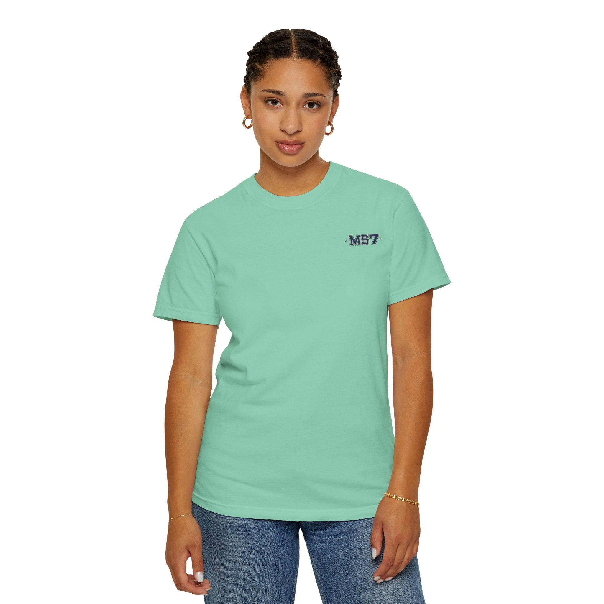 Moonshot Club “MS7” Garment-Dyed Tee — DROP 001