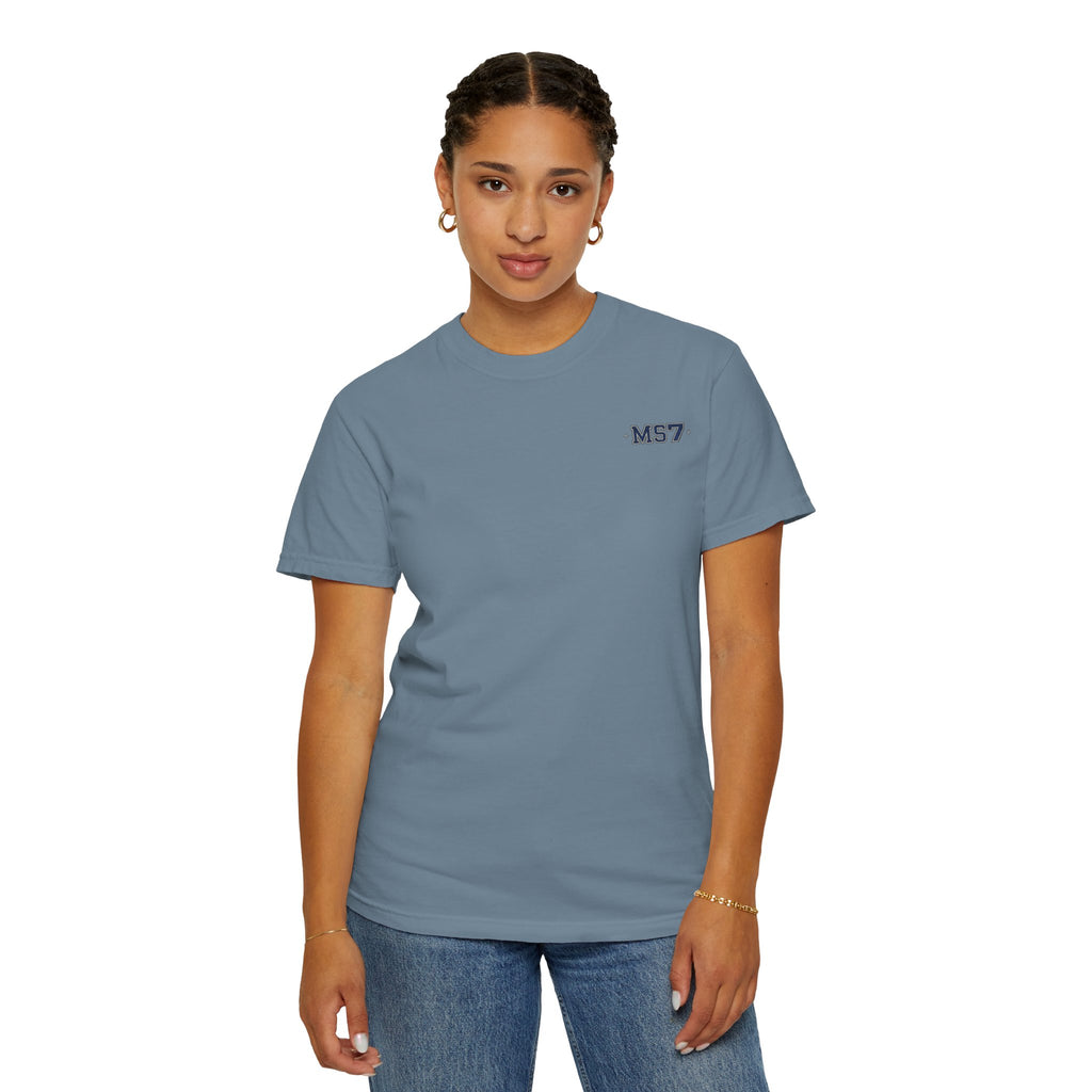 Moonshot Club “MS7” Garment-Dyed Tee — DROP 001