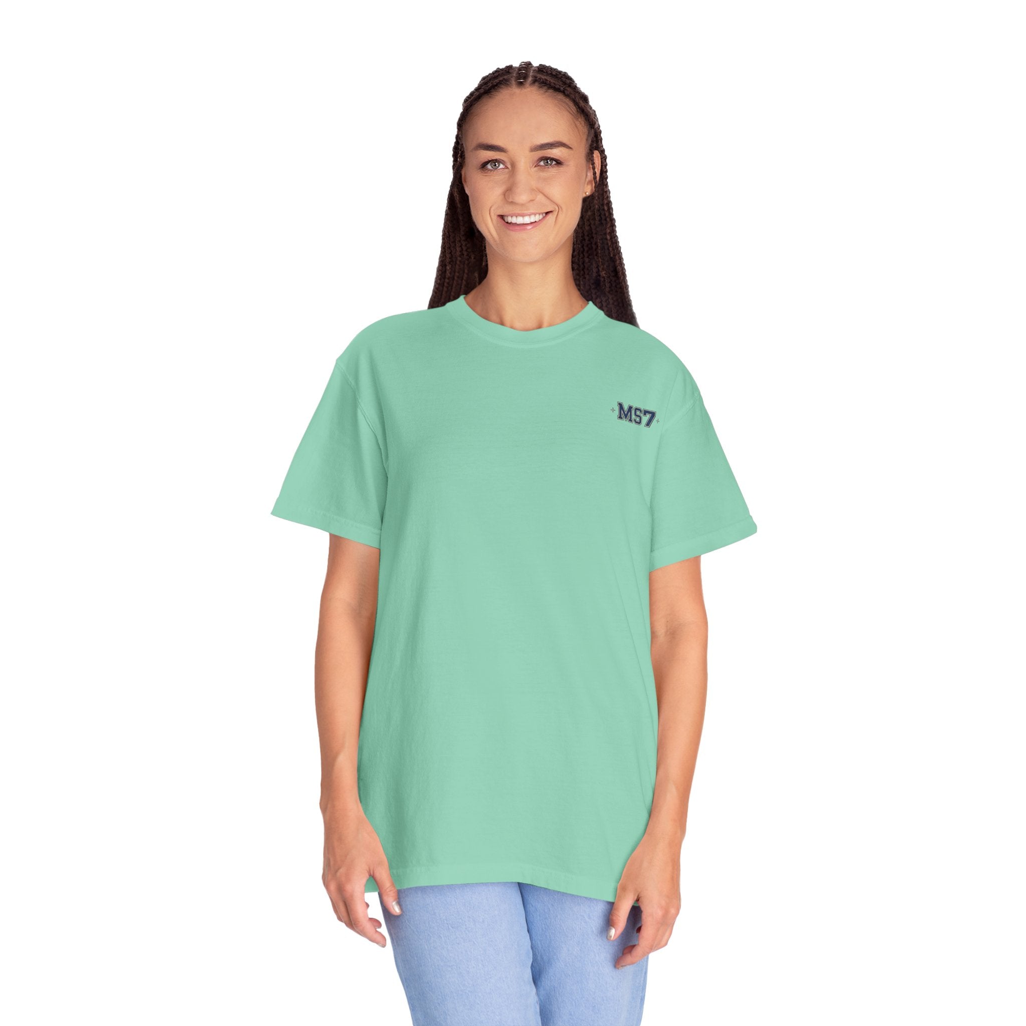 Moonshot Club “MS7” Garment-Dyed Tee — DROP 001