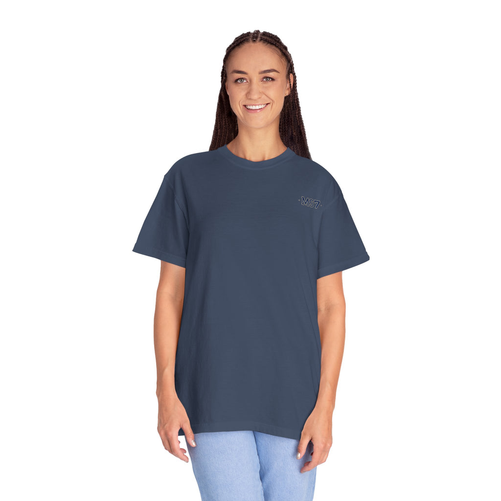 Moonshot Club “MS7” Garment-Dyed Tee — DROP 001