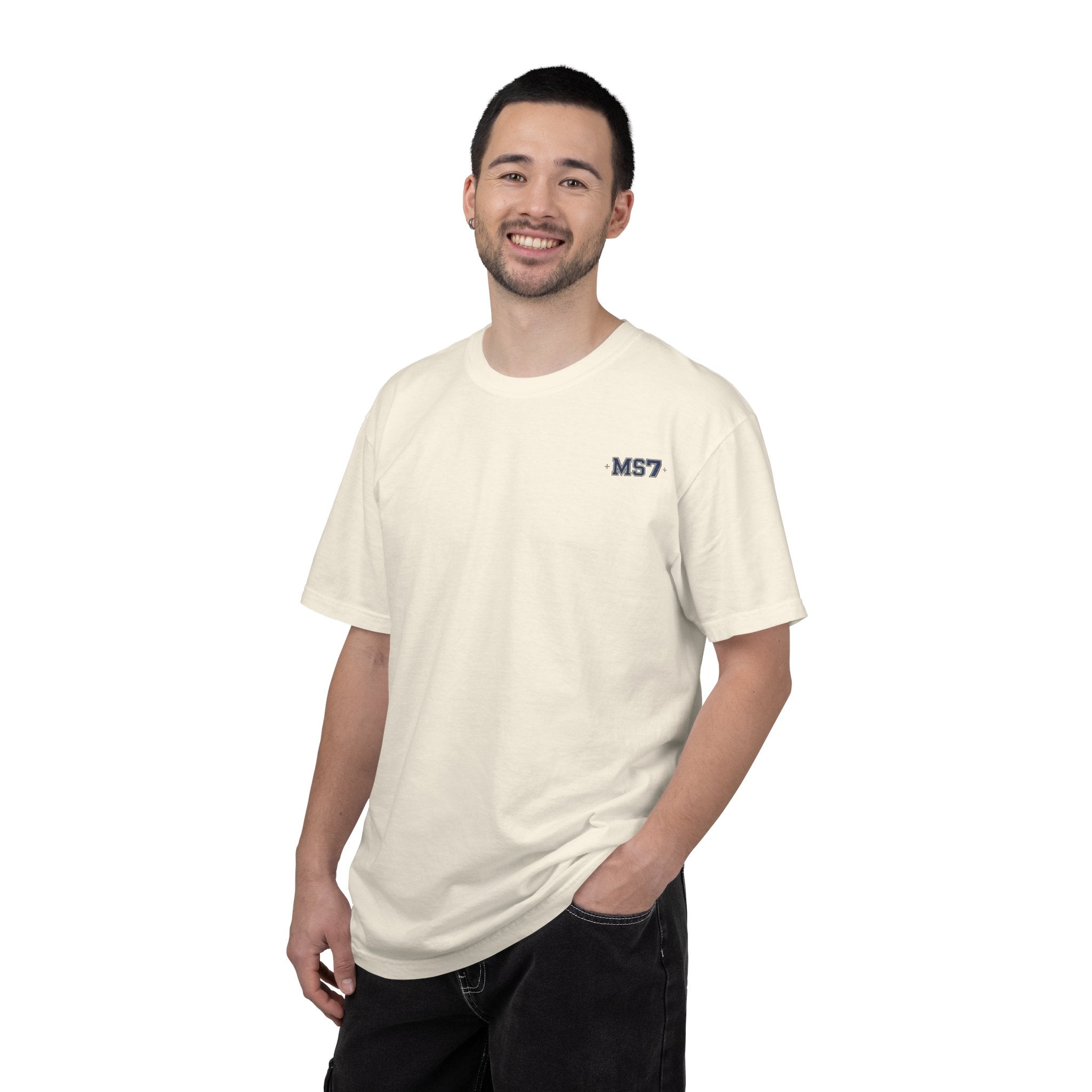 Moonshot Club “MS7” Garment-Dyed Tee — DROP 001