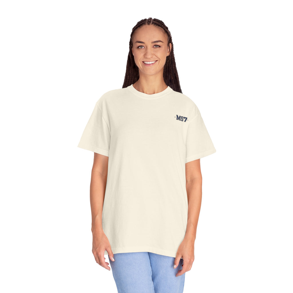 Moonshot Club “MS7” Garment-Dyed Tee — DROP 001