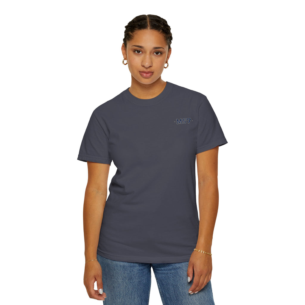 Moonshot Club “MS7” Garment-Dyed Tee — DROP 001