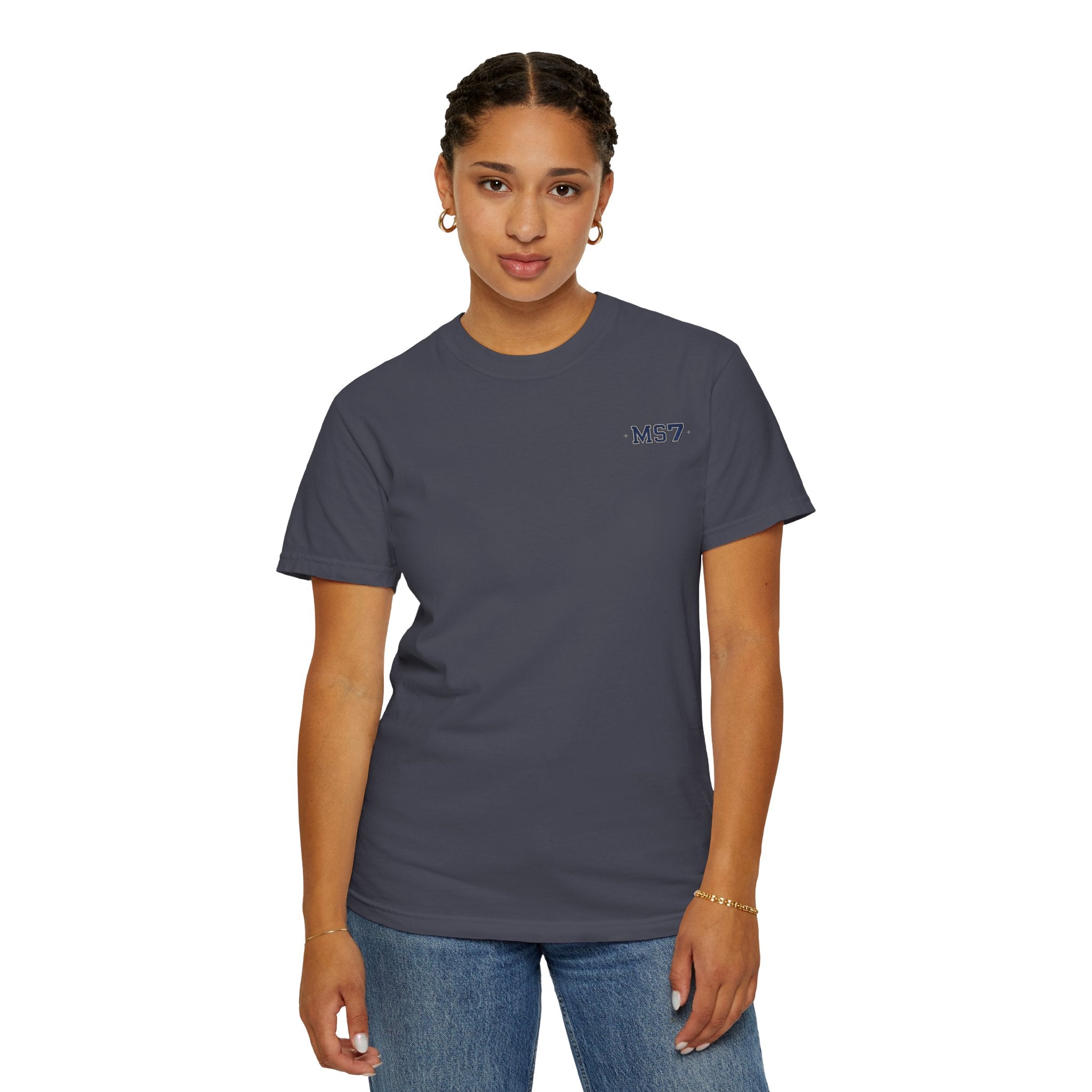 Moonshot Club “MS7” Garment-Dyed Tee — DROP 001
