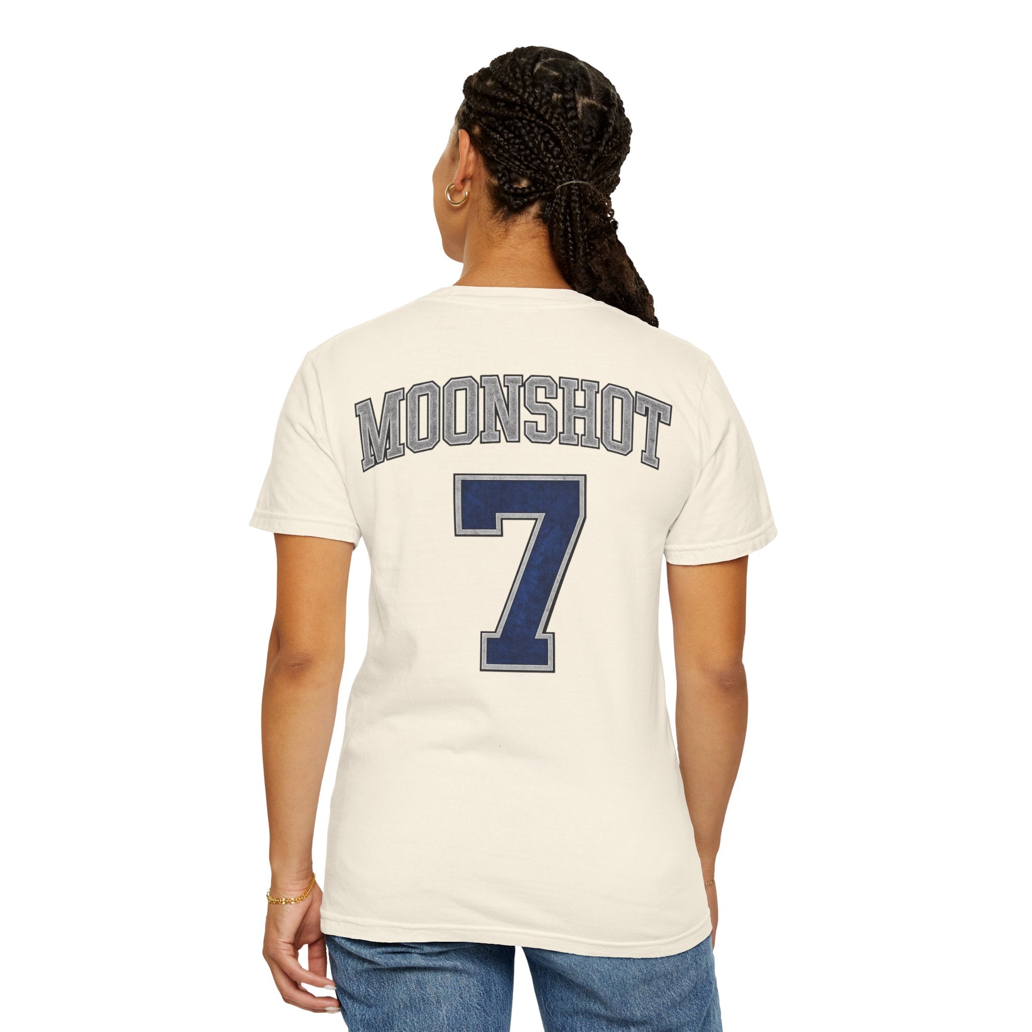 Moonshot Club “MS7” Garment-Dyed Tee — DROP 001